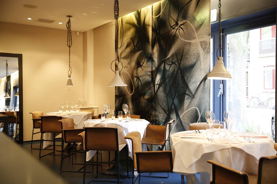 Florent Bier en Appelsap Restaurant Tour Utrecht