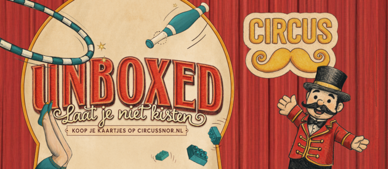 Circus Snor pakt uit met nieuwe familievoorstelling: Unboxed