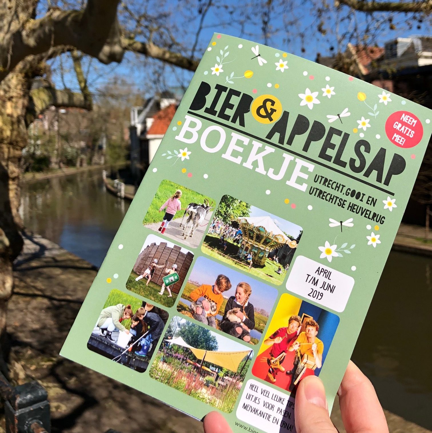 meivakantie vakantieboekje bier en appelsap
